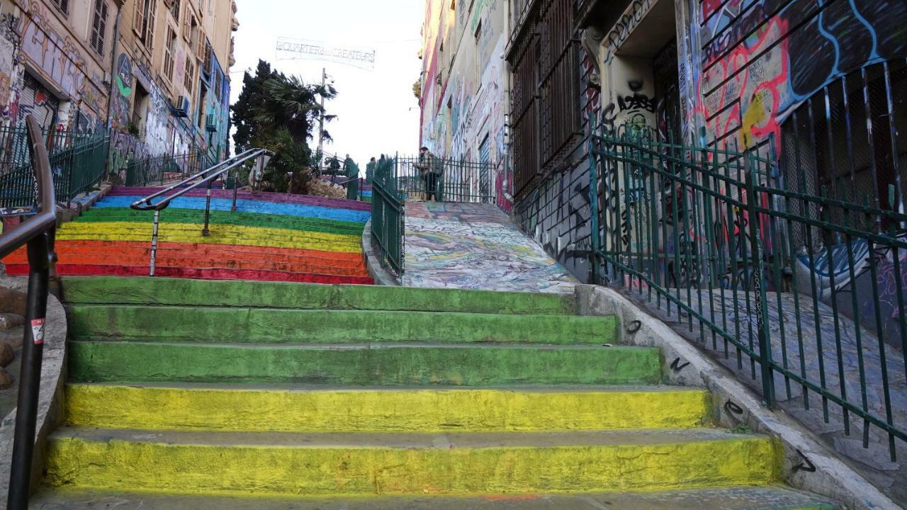 Quartier Des Createurs "La Plaine Cours Julien" Chambre Privee Dans Appartement Menage Frequent Des Parties Commune Марсилия Екстериор снимка